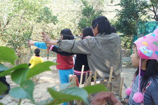 2015新春第一露-後灣阿拱屋，射箭、吹箭、彈弓一次玩個夠