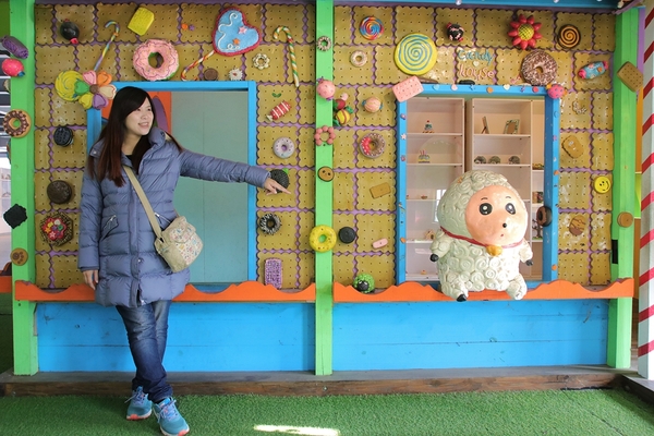 巫家捏麵館：【彰化溪湖景點】巫家捏麵館~搭小火車欣賞整排落羽松，體驗DIY手作樂趣的親子遊