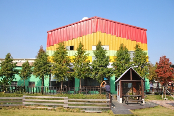 巫家捏麵館：【彰化溪湖景點】巫家捏麵館~搭小火車欣賞整排落羽松，體驗DIY手作樂趣的親子遊