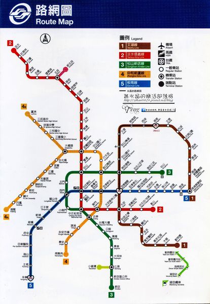 阿宏捷運路線圖