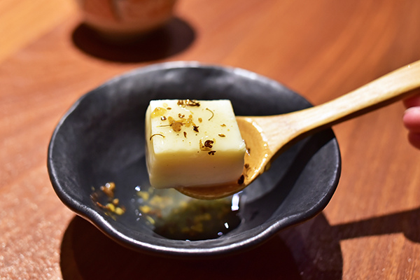 甜点- 桂花豆浆豆腐