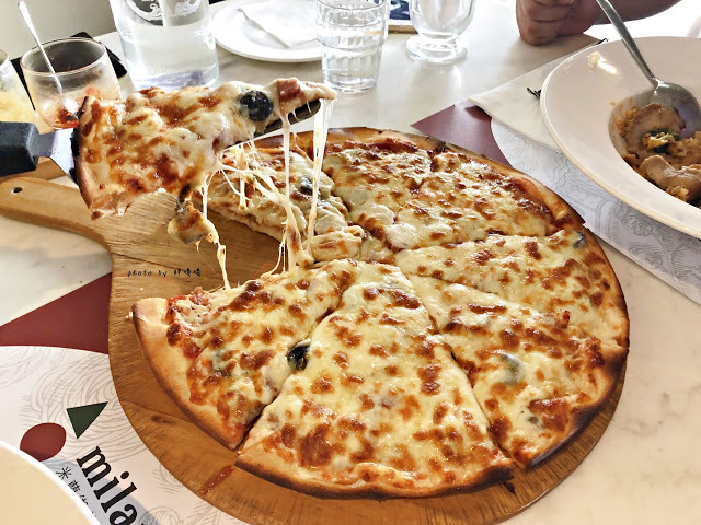 【台中 西屯】milano米蘭街義式小館🍝🍕中科商圈義式餐廳,手工義大利麵Q彈好吃,整類多樣,PIZZA也令人驚艷,每道餐點都好好食!