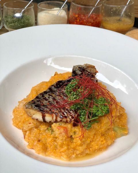 【米蘭街義式小館】台中中科-團體聚餐好選擇｜手工窯烤披薩｜海膽燉飯