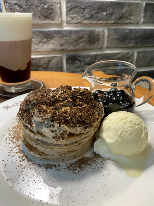 民生社區美食|抹茶控必吃!九州鬆餅 一期一會。和茶祭り 超濃郁京都抹茶黑芝麻鬆餅