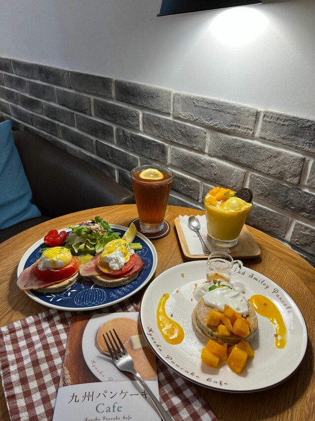 【台北】松山美食｜九州鬆餅Cafe 金夏熱帶水果派對 今夏必吃夏季限定餐點 季節芒果x鳳梨 濃順果香 好想趕快咬一口！