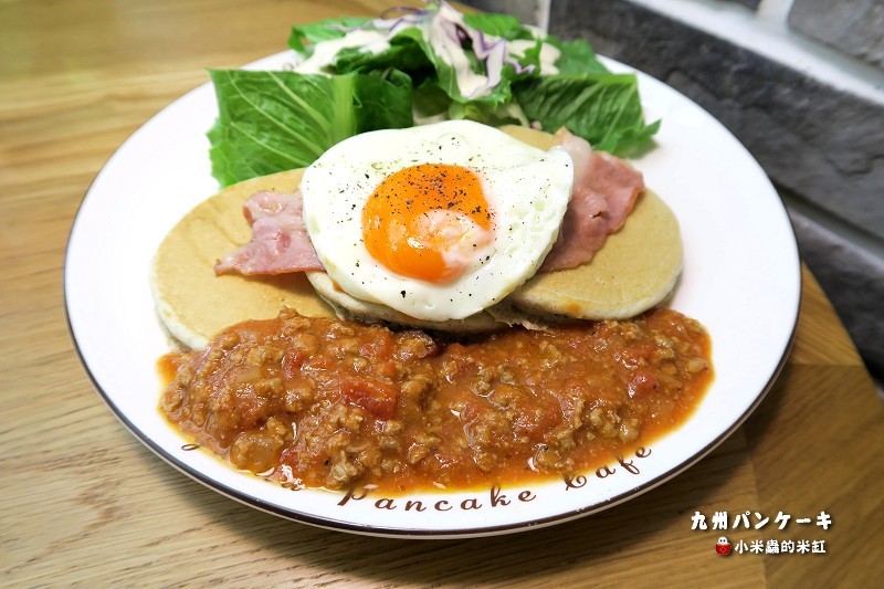 【捷運南京三民站】九州パンケーキ 九州鬆餅咖啡店Kyushu Pancake~日本最好吃的鬆餅，吃了讓人還想再吃~♥