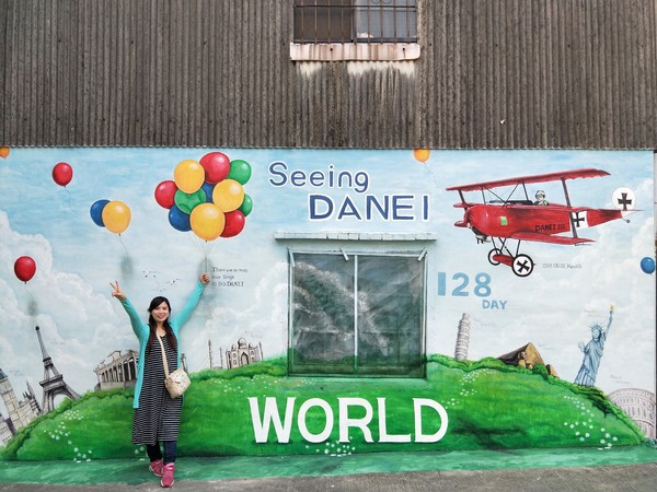 龍貓公車站:【台南大內景點】龍貓公車站~TOTORO還有各種卡通人物大集合 可愛又療癒的彩繪