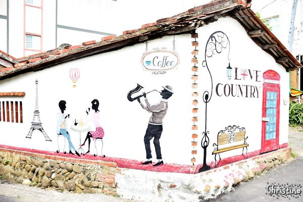 【台南。景點】大內區 / 大內龍貓公車站,獨特彩繪村,IG拍照景點