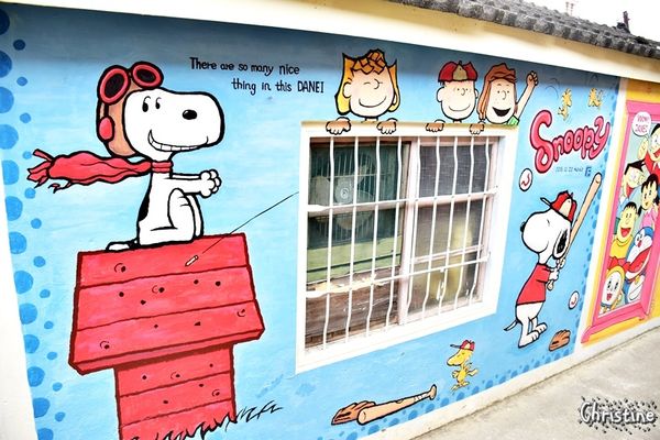 【台南。景點】大內區 / 大內龍貓公車站,獨特彩繪村,IG拍照景點