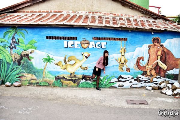 【台南。景點】大內區 / 大內龍貓公車站,獨特彩繪村,IG拍照景點