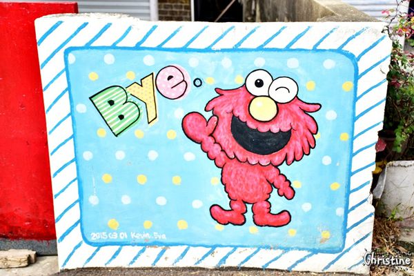 【台南。景點】大內區 / 大內龍貓公車站,獨特彩繪村,IG拍照景點