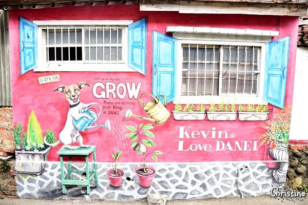 【台南。景點】大內區 / 大內龍貓公車站,獨特彩繪村,IG拍照景點