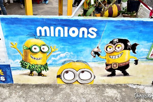 【台南。景點】大內區 / 大內龍貓公車站,獨特彩繪村,IG拍照景點