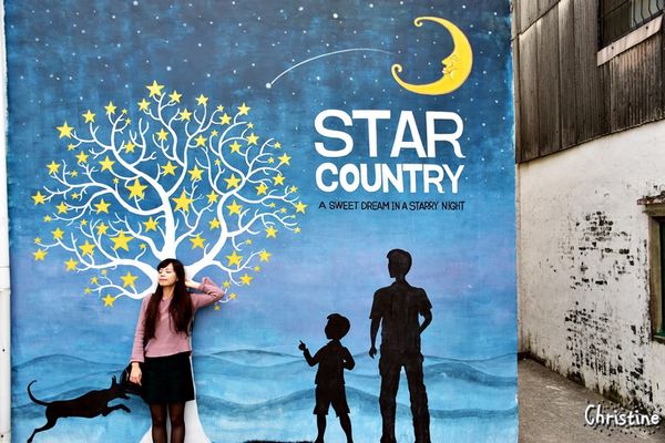 【台南。景點】大內區 / 大內龍貓公車站,獨特彩繪村,IG拍照景點