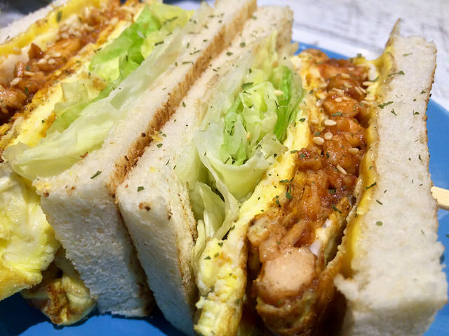 【邀約】【板橋市/ 江子翠站】就是要吃早餐- 爆餡早餐三明治&漢堡 顛覆傳統的熱炒風味