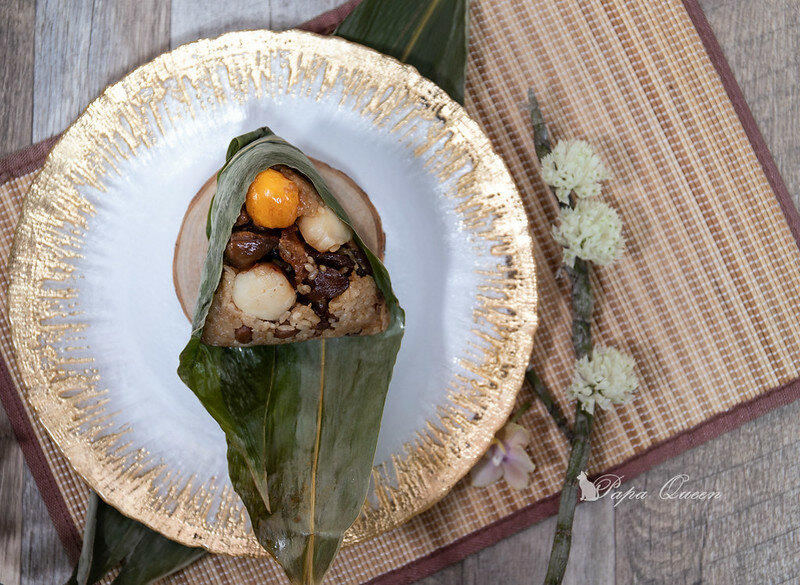 豐原|粽子 2022 《名粽特輯》樸實到浮誇各種想到沒想到的粽子通通出現…大拇指厚度烏金(烏魚子)生食級為2XL干貝 剝皮辣椒香腸通通包進來!最就愛簡簡單的您叨阿嬤(母)ㄟ口味嗎?香菇栗香腱心粽(葷