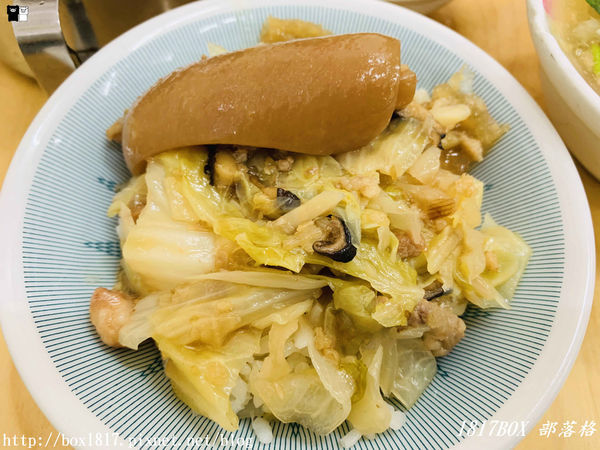 【彰化。北斗】阿美姐香菇高麗菜飯。奠安宮對面。北斗傳統美食