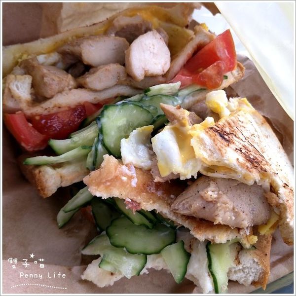 ||食記||-[台北捷運忠孝新生站]-阿姐的店-碳烤三明治-華山光華商場周邊低調平價大份量早餐三明治