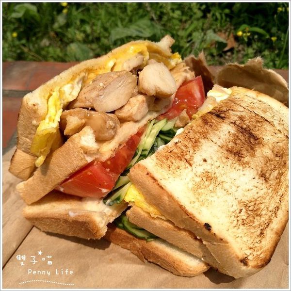 ||食記||-[台北捷運忠孝新生站]-阿姐的店-碳烤三明治-華山光華商場周邊低調平價大份量早餐三明治