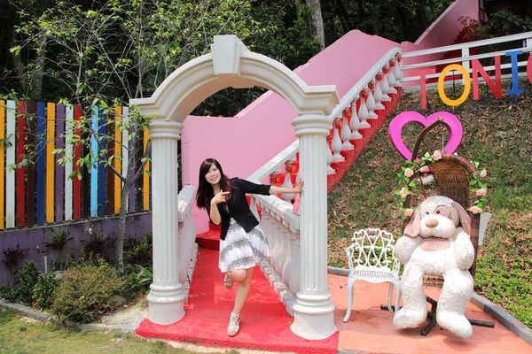 今夜星辰休閒農場：【彰化景點】今夜星辰休閒農場。超浪漫的LOVE愛心場景/童話般的婚紗外拍場景/草泥馬&駱馬&小動物餵食/情侶親子的輕旅行