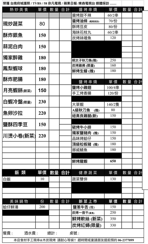 台南美食『府城騷烤家』蟹黃滿成這樣真的犯規犯規，期間限定川燙小卷、炭烤紅蟳吃起來！
