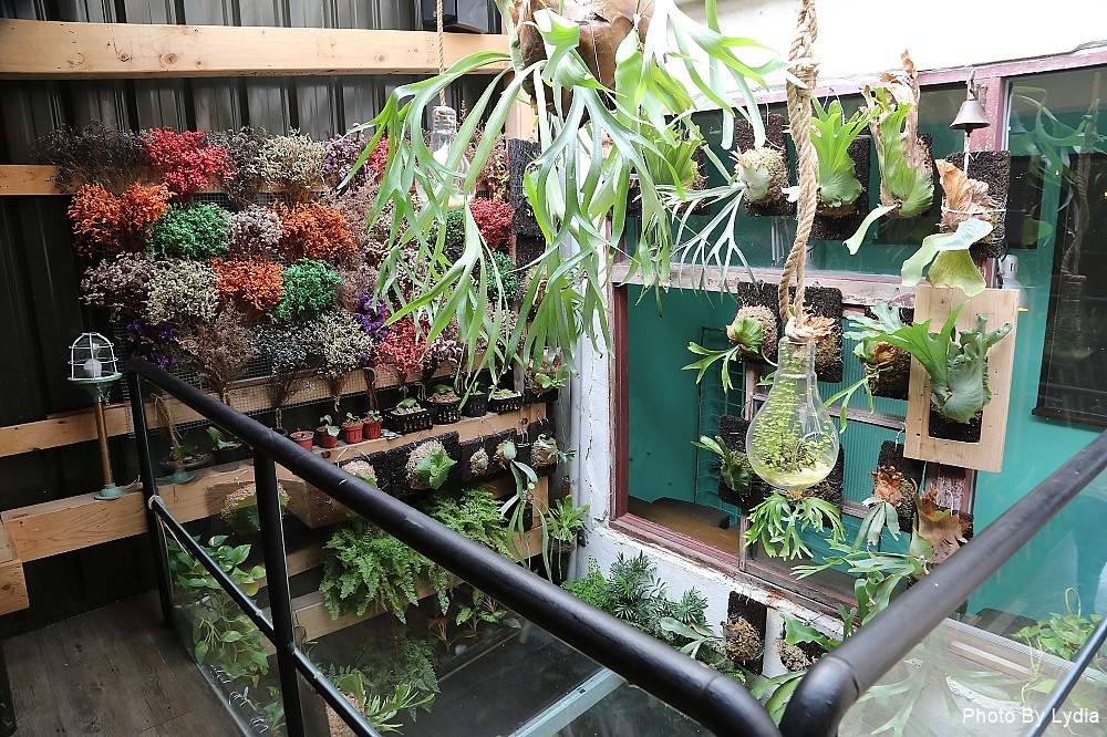 台南美食｜呷賀食尚餐酒館:火山爆發起司炒飯，熊熊火焰好震撼，金黃蛋汁與起司超邪惡!｜IG熱門打卡餐廳｜超好拍乾燥花｜想當網美來這裡 - 台南好Food遊