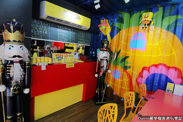 『南投IG打卡景點』桂花田鳳梨主題休閒園區(鳳梨主題餐廳)★海綿寶寶的深海大鳳梨海底彩繪貨櫃順遊景點/南投139縣道景點