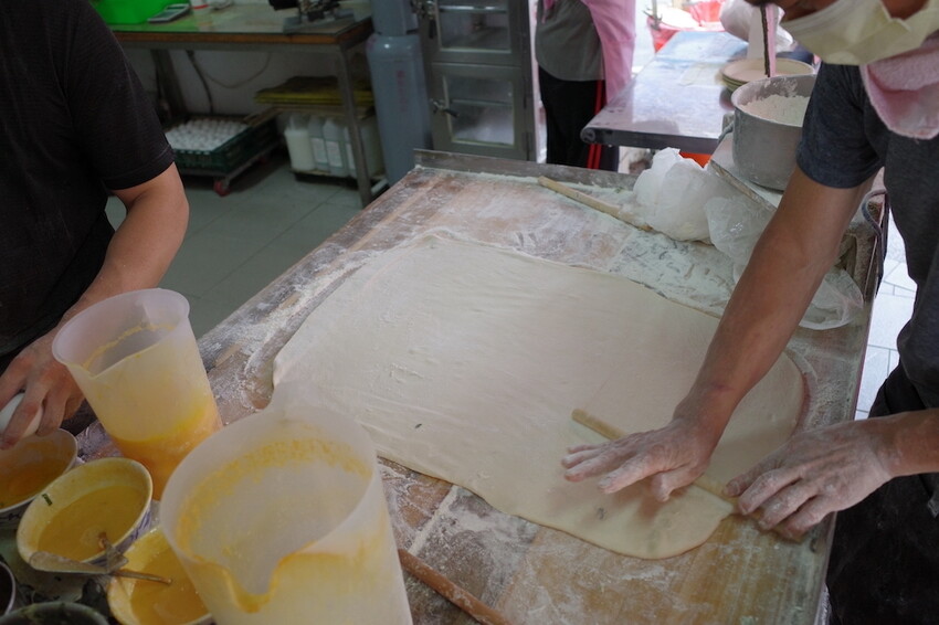 新北市新店區新北早餐 旭達豆漿店｜傳說中的新店NO.1蛋餅