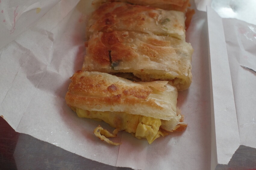 新北市新店區新北早餐 旭達豆漿店｜傳說中的新店NO.1蛋餅