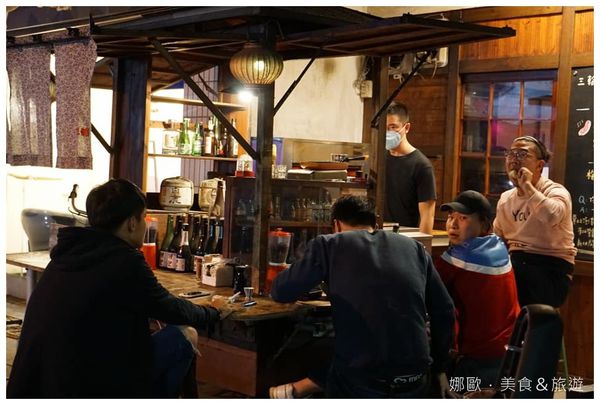三輪仔串燒：【雲林‧虎尾】三輪仔燒烤店‧串燒／酒戶‧獨特日式居酒風格／下班後放鬆的好去處