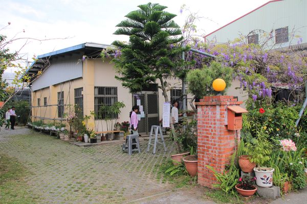 詠惠生技:【台中景點】新社詠惠生技紫藤花園~免費參觀紫色迷幻的祕密花園/農場共應拍照用的梯子/小小順遊景點