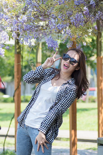 【桃園紫藤花景點】三月四月賞花 連假賞花去-桃園中壢的元生公園