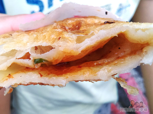 黃福龍脆皮蔥油餅11-沒加蛋切面