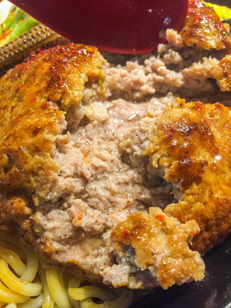 鬼金棒沾麵二訪 - 萬聖節限定之南瓜漢堡排沾麵