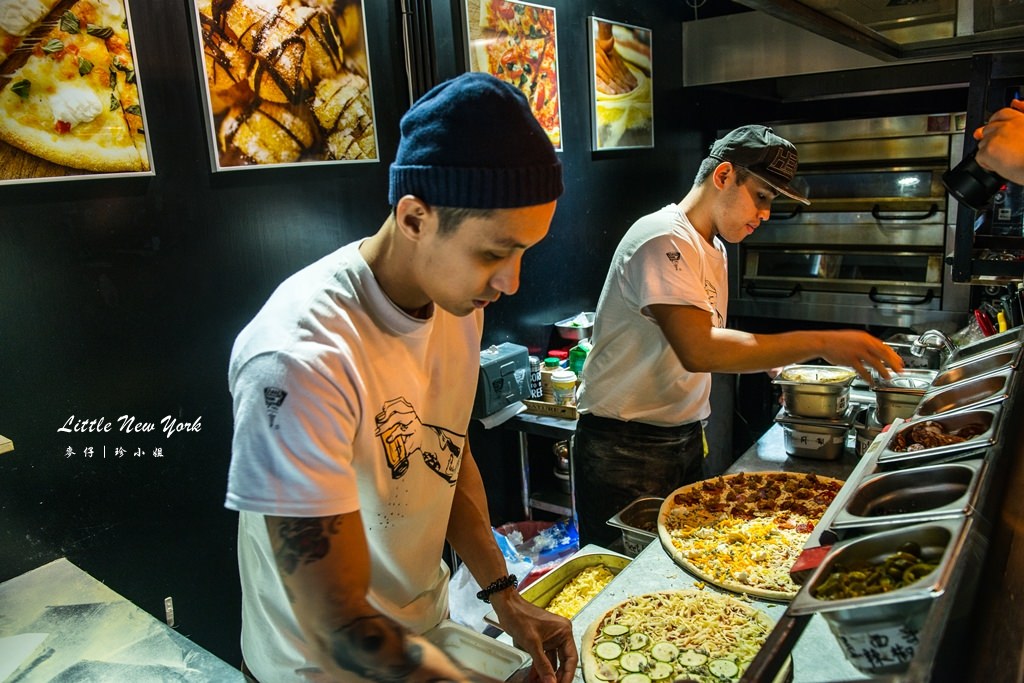 小紐約披薩Little New York~道地的美式靈魂,黃金比例麵皮耐人尋味!國父紀念館站美食推薦 - 麥仔の生活日記