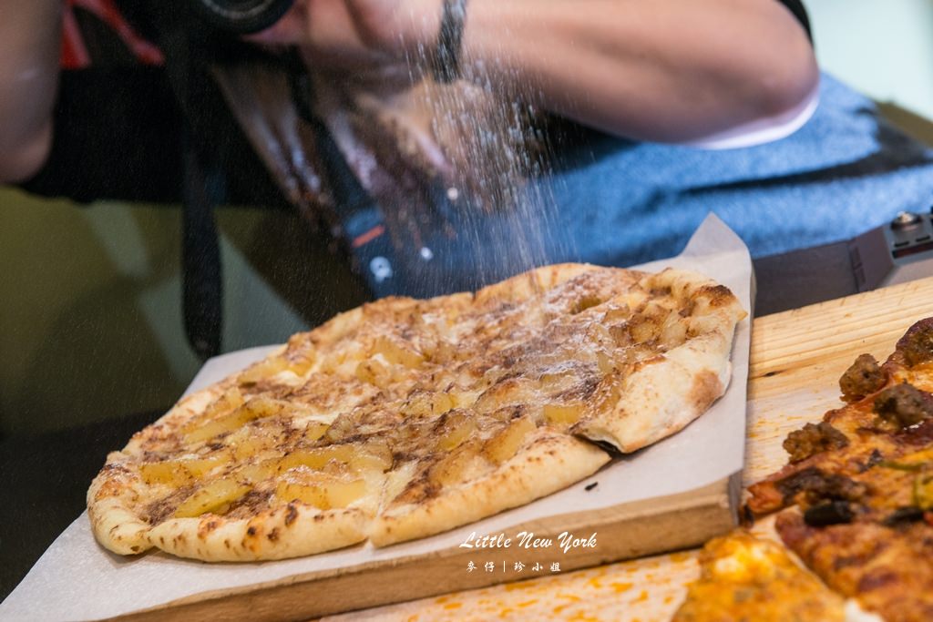 小紐約披薩Little New York~道地的美式靈魂,黃金比例麵皮耐人尋味!國父紀念館站美食推薦 - 麥仔の生活日記