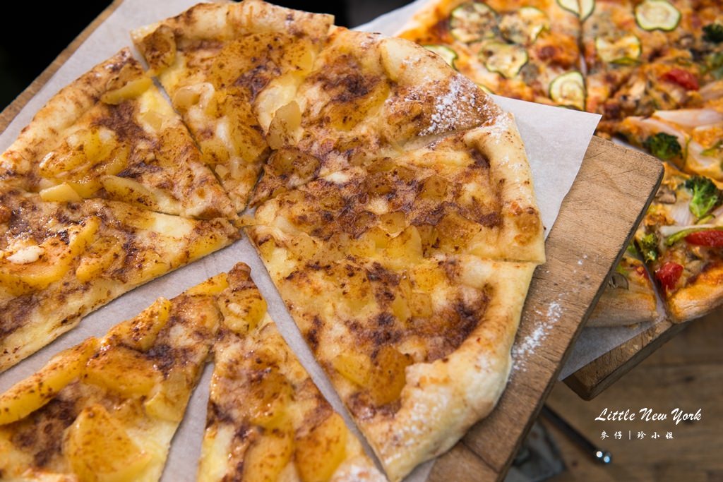 小紐約披薩Little New York~道地的美式靈魂,黃金比例麵皮耐人尋味!國父紀念館站美食推薦 - 麥仔の生活日記