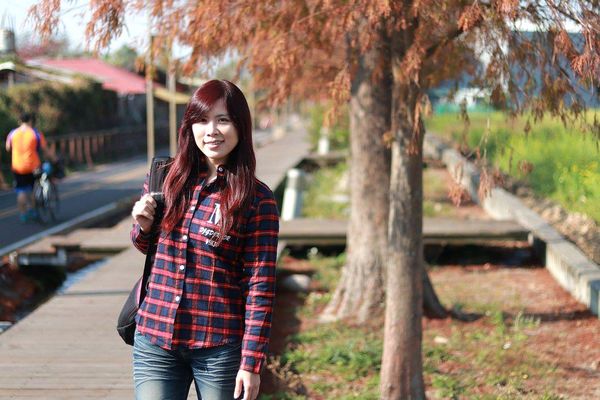 后豐鐵馬道：【台中景點】后豐鐵馬道落羽松秘境。享受這樣片刻的寧靜也挺美好。來場與落羽松對話的輕旅行吧