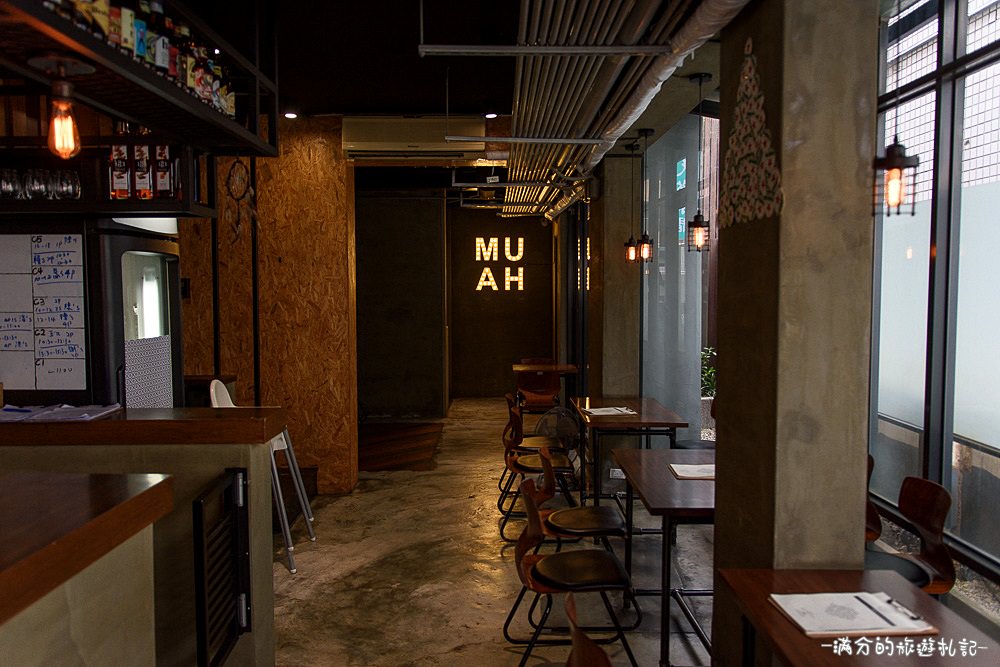 台中南屯美食》Café Muah 台中早午餐 份量十足拼盤 浪漫邂逅~被吻牆給強吻啦 - 滿分的旅遊札記