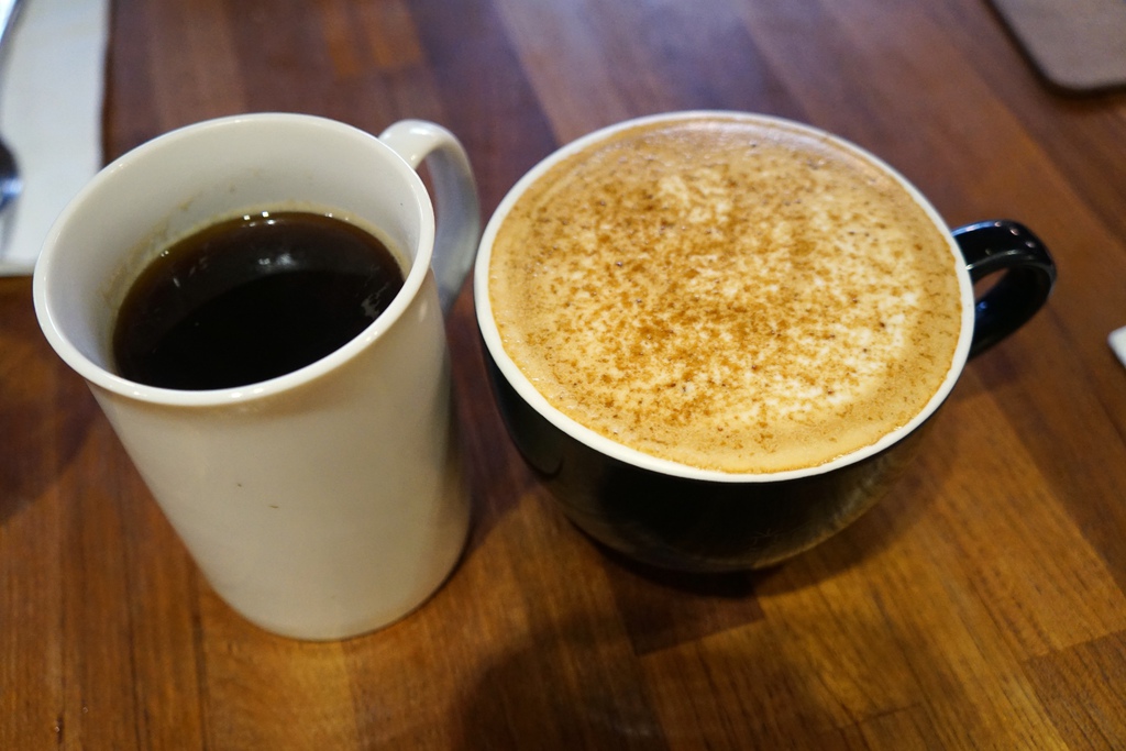 美式咖啡&黑糖瑪琪朵