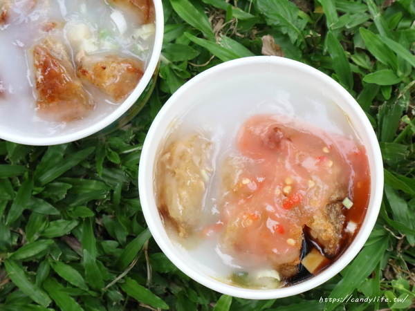 吳記脆皮肉圓：台中美食│吳記脆皮肉圓〃台中必吃美食，外皮會卡滋的脆皮肉圓，點一粒會不夠吃！