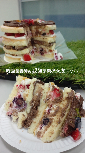 【宅配美食】《搭啵S重乳酪蛋糕》Moment水果鬆餅塔。人氣團購蛋糕❤