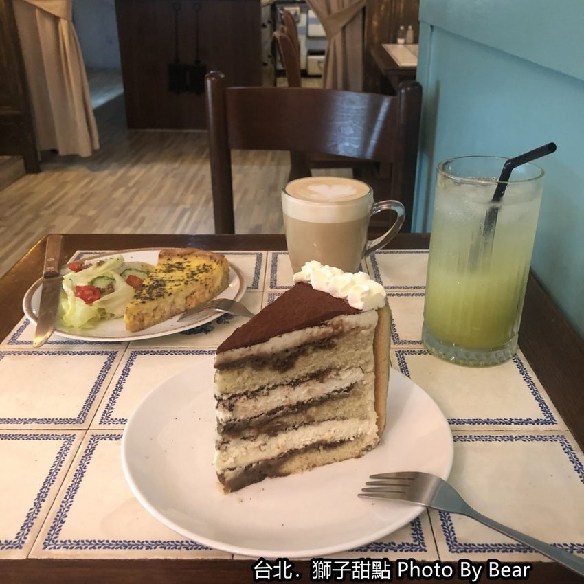 【台北】「獅子甜點．來自比利時的美味（手作甜點/義大利麵/鹹派/比利時庫克三明治/近中山國小捷運站）