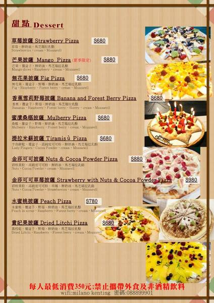 顛覆印象中的Pizza ...義大利米蘭手工窯烤披薩