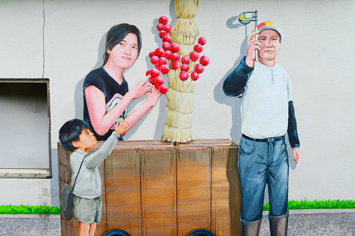 台中沙鹿景點推薦 美仁里彩繪村