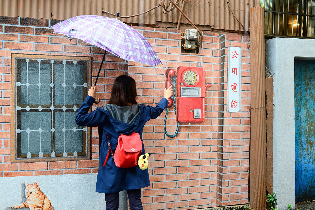 台中沙鹿景點推薦 美仁里彩繪村