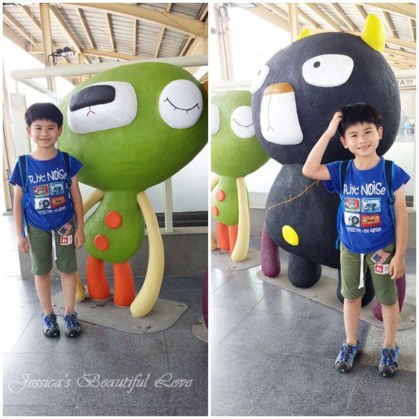 【新竹竹東】搭火車遛小人。竹東遊客中心の夢幻蘑菇屋