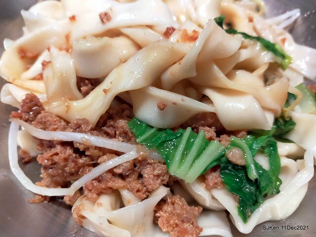 二訪「老北投」北投捷運店( Fried pork &water melon noodle), Taiwan local dishes, Taipei, Taiwan, SJKen, Dec 11, 2021.