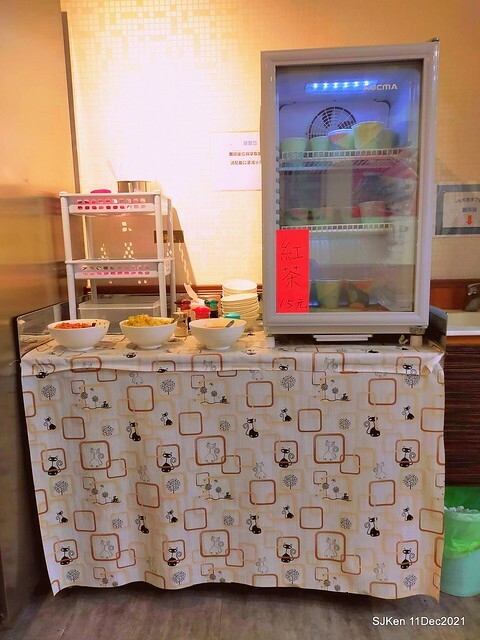 二訪「老北投」北投捷運店( Fried pork &water melon noodle), Taiwan local dishes, Taipei, Taiwan, SJKen, Dec 11, 2021.