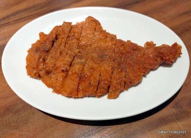 二訪「老北投」北投捷運店( Fried pork &water melon noodle), Taiwan local dishes, Taipei, Taiwan, SJKen, Dec 11, 2021.